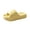 Yellow, variant on Women's Cloud Slides Pillow Slippers, Thick Sole EVA Shower Slides with Drainage Holes, Non-Slip Quick Dry Bathroom Sandals for Home Beach Pool Indoor Outdoor (Yellow, 36)