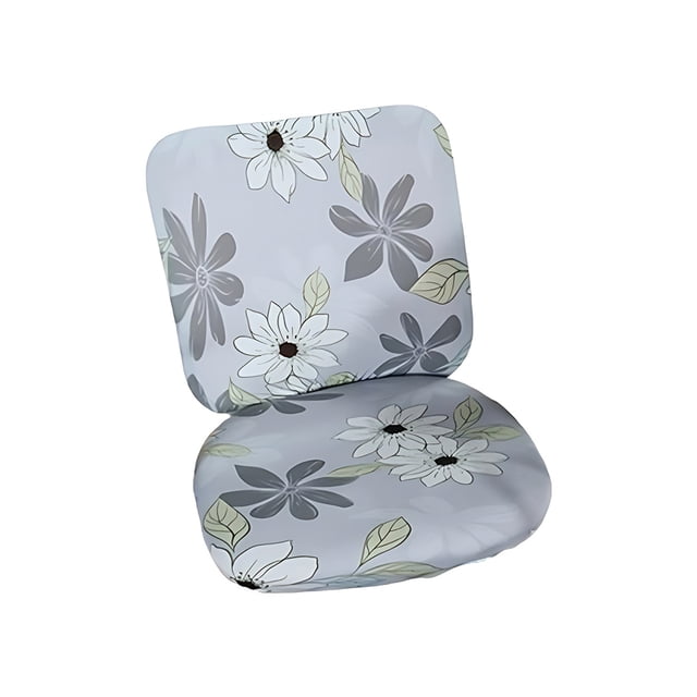 Monstrate 2x funda para silla dividida ajustada a prueba de suciedad y resistente al desgaste funda para silla de oficina funda trasera para Decoración del hogar Tipo 3