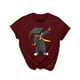 thumbnail image 1 of Regalos de graduación para él, ella, 2022, camiseta universitaria de escuela secundaria, blusa de manga corta con estampado de letras de verano Fridja hjk2524, 1 of 6