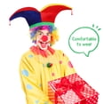thumbnail image 3 of sombreros de payaso divertidos con cascabeles, accesorios para disfraz de cosplay de payaso., 3 of 5