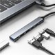 thumbnail image 2 of Hub Usb 5 En 1, Adaptador Multipuerto De Alto Rendimiento, Convertidor Externo De Aleación De Aluminio De Alta Velocidad De Transmisión Para El Hogar Y La Oficina Al Aire Libre Yuarrent EL010648-00, 2 of 6