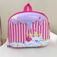 thumbnail image 2 of gcong Stylish School Backpack With Cartoon Ice Rocket Design Rucksack For Everyday Use And Casual Outings Hot Pink, 2 of 3