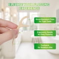 thumbnail image 2 of 200 Count Biodegradable Dental Floss Picks, Eco Friendly Plant-Based Tooth Flossers for adults, Tear-Resistant Sticks with Wide Handles, Vegan & BPA Free Natural Oral Care, Mint, 2 of 4