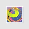 thumbnail image 1 of IDEA4WALL Framed Canvas Wall Art for Living Room, Bedroom Abstract Color Illusion Canvas Prints for Modern Home Decoration Ready to Hang - 24x24 inches, 1 of 4