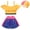 Swimsuit set-A, variant on Princess Tankini Two-Piece Cartoon Swimsuit Set, Girls 3-Piece
