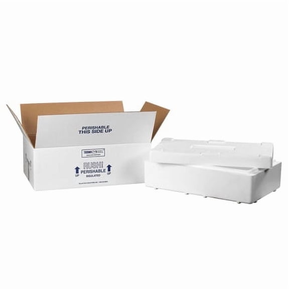 19 1/2 x 11 1/2 x 4 1/8" Insulated Shipping Kit ECT-32