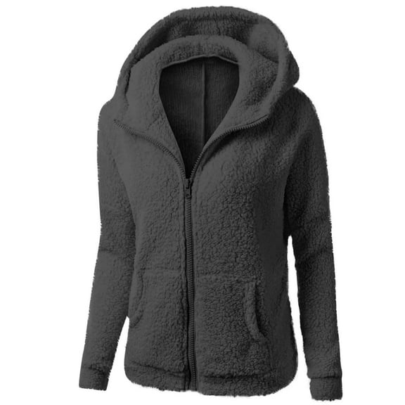 Boys Jacket Cute Hooded Zipper Long Sleeve Thick Warm Outerwear Girls Winter Coat 12-13 Years