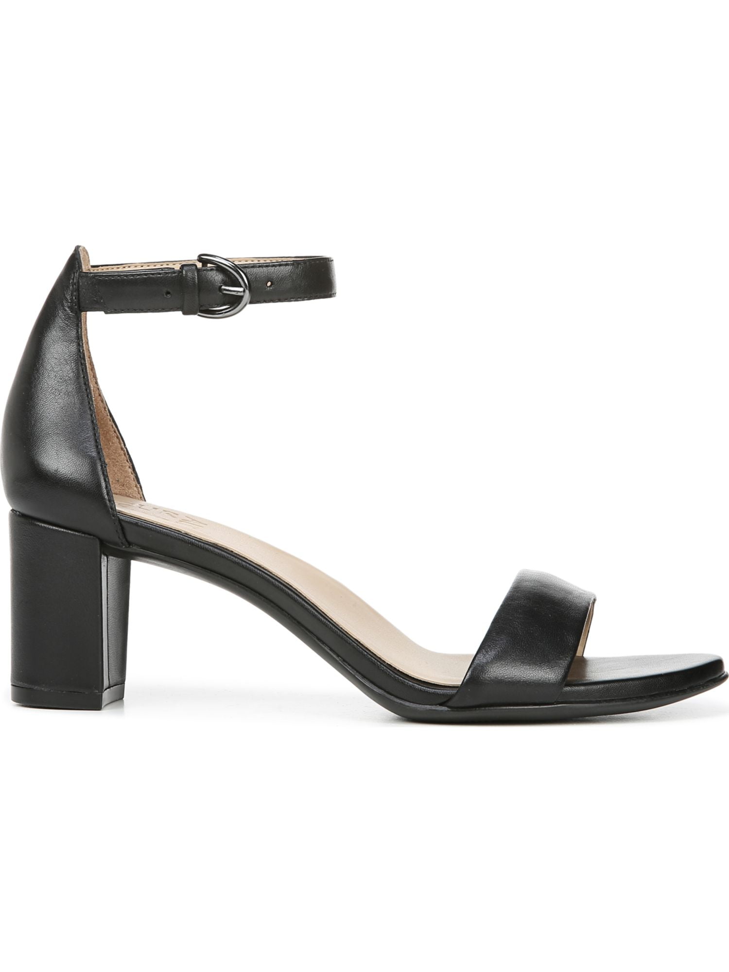 NATURALIZER Womens Black Cushioned Ankle Strap Non-Slip Vera Block Heel Buckle Leather Dress Sandals 8 M - Walmart.com NATURALIZER Womens Black Cushioned Ankle Strap Non-Slip Vera Block Heel Buckle Leather Dress Sandals 8 M - Walmart.com