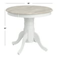 thumbnail image 7 of TMS Hermitage 40" Round Indoor Dining Table, Natural/White, 7 of 7