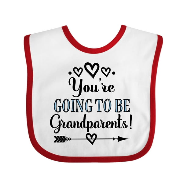 Going to be Grandparents Announcement Gift Baby Bib - Walmart.com ...