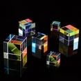 thumbnail image 4 of 10*10mm CMY Optic Prism Cube - Optical Glass Prism, RGB Dispersion Cu Prof R0, 4 of 4