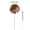 Khaki, variant on UNLLLL Artificial Gerbera Daisy Faux Flower, Real Touch PU Flower with Bendable Stems, Lifelike Daisy Decor, for Home Wedding Party Vase Centerpiece (Pink)