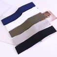 thumbnail image 4 of Diademas deportivas para hombres (paquete de 5), diadema de entrenamiento que absorbe la humedad, diademas para correr, ciclismo, fútbol, ​​Yoga, 4 of 4