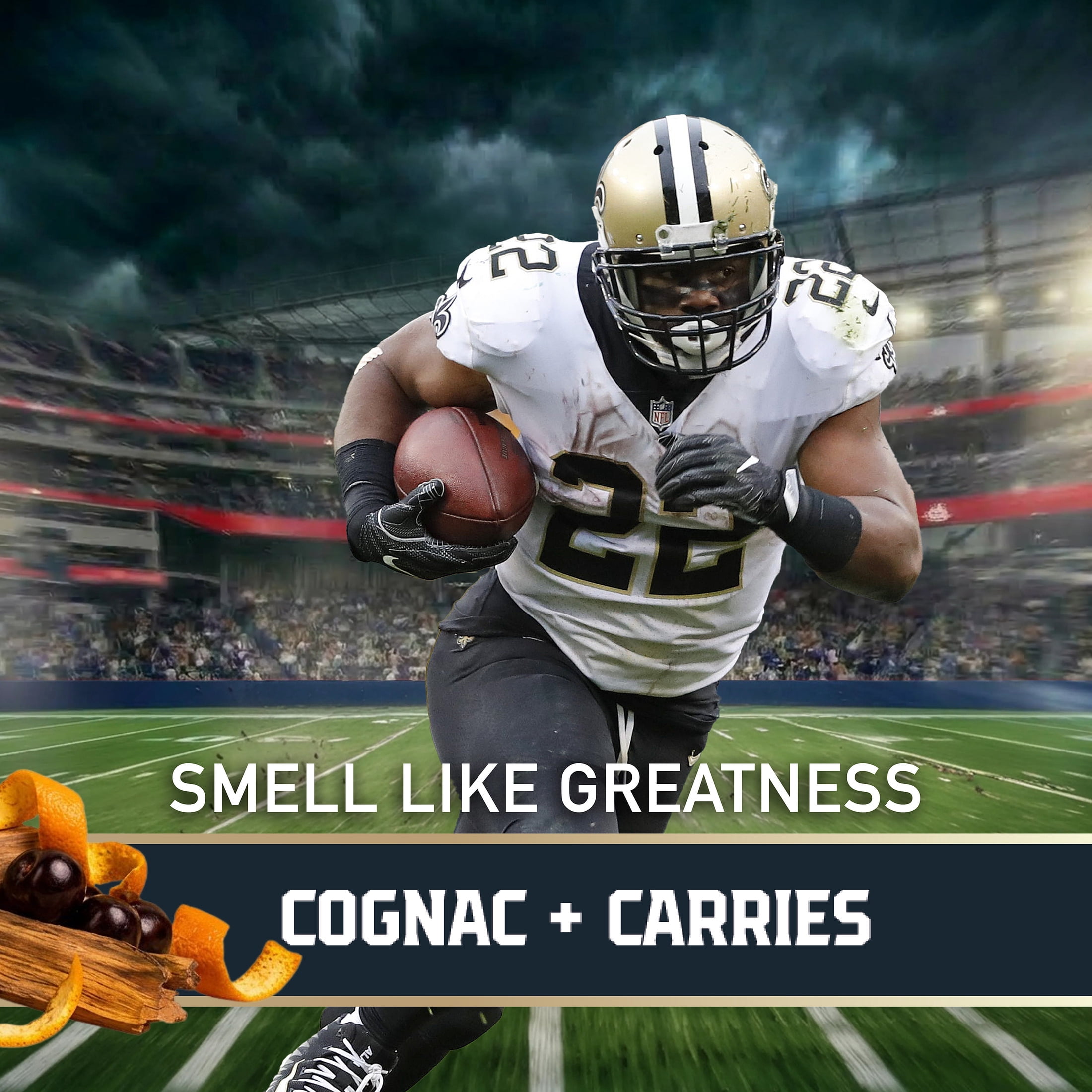 Old Spice Body Wash for Men, NFL Collection, Mark Ingram, Scent of Cognac + Carries, 24 fl oz