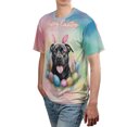 thumbnail image 4 of Happy Easter Pitbull with Bunny Ear Headband and Flowers All Over Print 3D Shirt Unisex Merch Terrier Dog Lover - 13001, 4 of 6