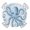 CadetBlue, variant on Blue Octopus Round Tablecloth for 36-44 Inch Tables, Fitted Table Cover with Elastic Edge, Summer Watercolor Ocean Coral Waterproof Outdoor Table Cloth Protector for Patio Garden Dinner Picnic