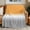 Gradient27, variant on Throw Blanket for Couch Turquoise Green Grey Ombre Soft Fleece Flannel Blankets Cozy Lightweight Blanket for Home Sofa Living Room Gradient Gradual Color Bed Throws 60" x 80"