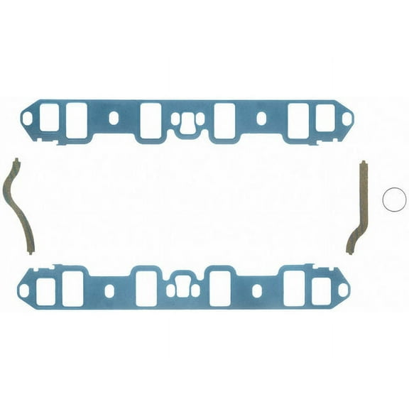 Lower Intake Manifold Gasket Set - Compatible with 1975 - 1976 Ford Mustang II 5.0L V8