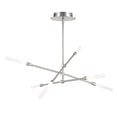 thumbnail image 6 of Wac Lighting Pd-55906 Houdini 6 Light 36" Wide Led Sputnik Chandelier - Nickel, 6 of 7