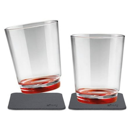 

Silwy Drinkware SILS025-0502-2 250 ml Tritan & Plastic Magnetic Drinking Cup Set Ready Red - Set of 2