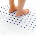 thumbnail image 5 of LAMIRO Cute Small Bathtub Mat Non Slip,Shower Bath Mat for Tub Silicone Soft on Feet Bath Tub Mat Shower Floor Mats Suction Cups Bath Tub Anti Slip Machine Washable Fast Dry,24 x 13In, 5 of 7