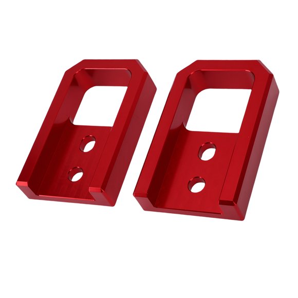 Ganchos De Remolque Para Vehículo 2 Piezas Aptos Para Tacoma 2024-2026 Gancho De Remolque Para Vehículo De aleación De Aluminio Para Automóvil Rojo