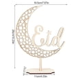 thumbnail image 3 of Naiovety 2 uds Eid-ul-fitr exquisita decoración de el Festival de la rotura rápida soporte de Pedestal hueco accesorios adornos de para Artesanía Naiovety HA028287-00, 3 of 6