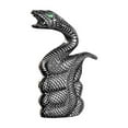 thumbnail image 1 of Black Creative Snake Shape Windproof Butane Lighter, Refillable Metal Tabletop Lighter For Indoor And Outdoor Use, Elegant Gift, 1 of 6