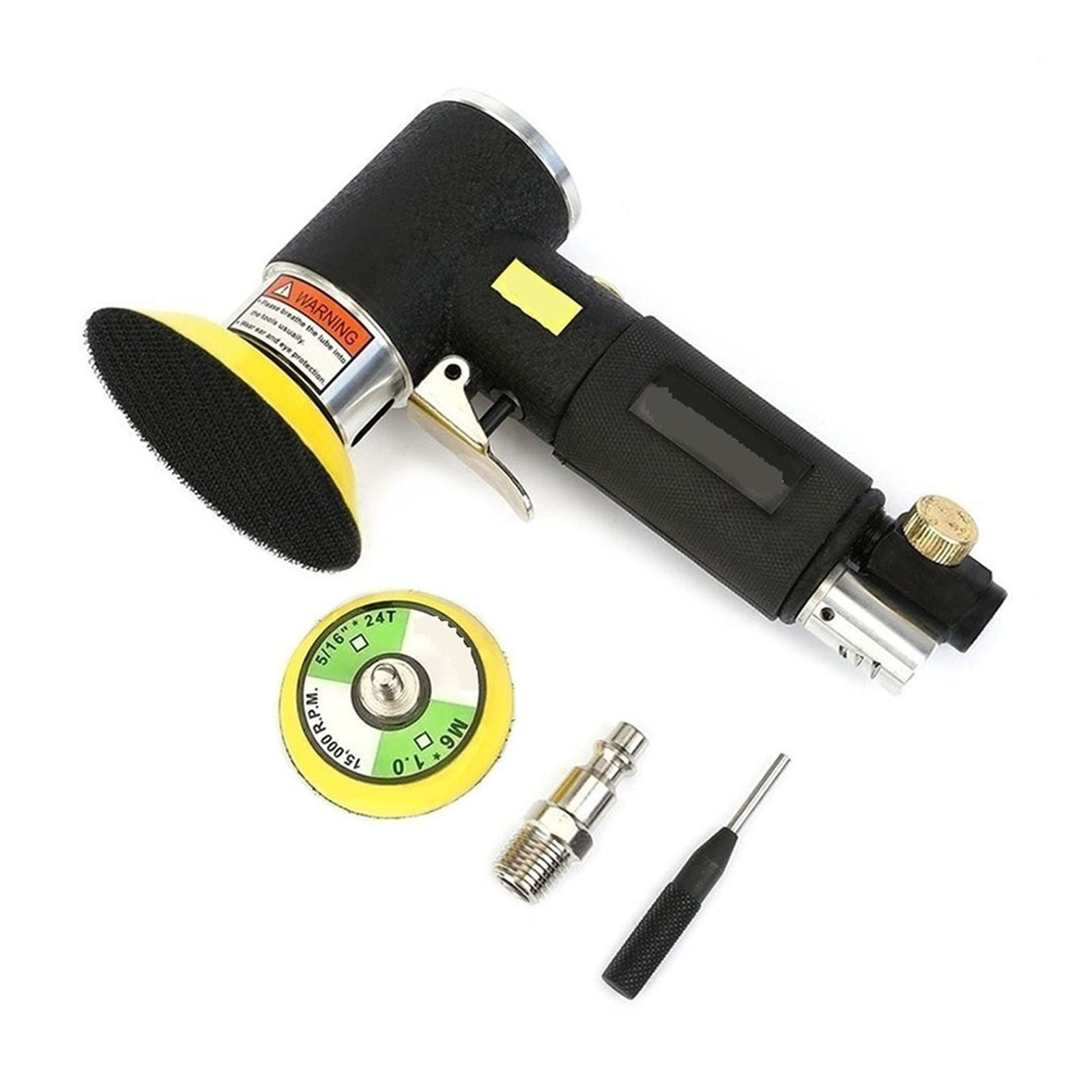 Mini Air Sander Polisher Pneumatic Polisher 90 Degree Orbital Sanders Air Powered Tool ,Widely Use