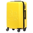 thumbnail image 5 of Biggdesign Cats Hard Luggage Set, 3-Piece Lightweight ABS Hardshell with TSA Lock and 360° Spinner Wheels, Yellow, 5 of 8