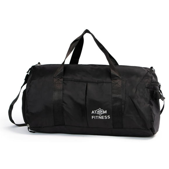 Maleta Deportiva Atom | Resistente, Amplia y Moderna negro Largo 46 cm - Ancho 23 cm - Alto 28 cm