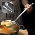 thumbnail image 2 of Long Handle Stainless Steel Oil Filter Practical Powder Sieve Drainer Kitchen Accessories, 2 of 5