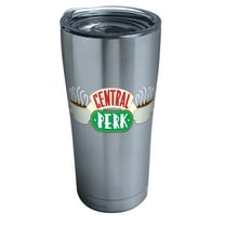 Tervis Friends - Central Perk Triple Walled  Insulated Tumbler Travel Cup Keeps Drinks Cold & Hot, 20oz, Stainless Steel
