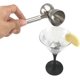 thumbnail image 5 of Dispositivo de medición de vino de cóctel Jigger doble de acero inoxidable, herramientas de barman DIY de mango largo, taza medidora brillar  Electrónica, 5 of 5