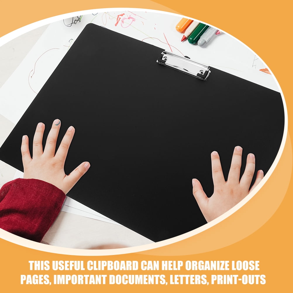 HEANUJJ 3-Pack A3 Size Clipboard Set with Boards and Secure File Clips for Office and School Use