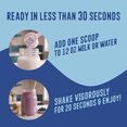 thumbnail image 6 of FlavCity Whey Protein Powder - Blueberry Muffin - 25g Protein All-in-One Smoothie - 10 Servings/15.70oz, 6 of 7