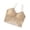Beige, variant on Darzheoy Wire-Free Bra for Women Fashion Lace Beauty Back Solid Strap Wrap Hollow Out Bra Underwear Sport Bras for Women One Size
