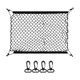 thumbnail image 4 of Red de carga trasera genérica para coche, red de carga para maletero, organizador de red de carga para maletero. 70cmx70cm, 4 of 9