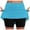 H-Blue, variant on Kcodviy Womens Tennis Skirt with Knee Length Skirts for Women Built in Capri Leggings Poodle Skirts for Women Pockets Knee Length Skorts Leather Skirt Skirts for Hiking Maternity Skirts Sports