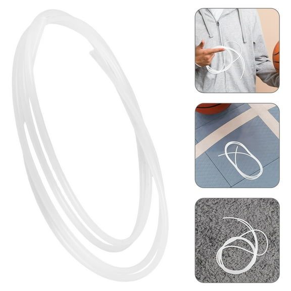 Raindrops Durable White Nylon Basketball Net Threading Line for Outdoor Sports Use