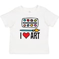 thumbnail image 3 of Inktastic Painting I Love Art Boys or Girls Baby T-Shirt, 3 of 5