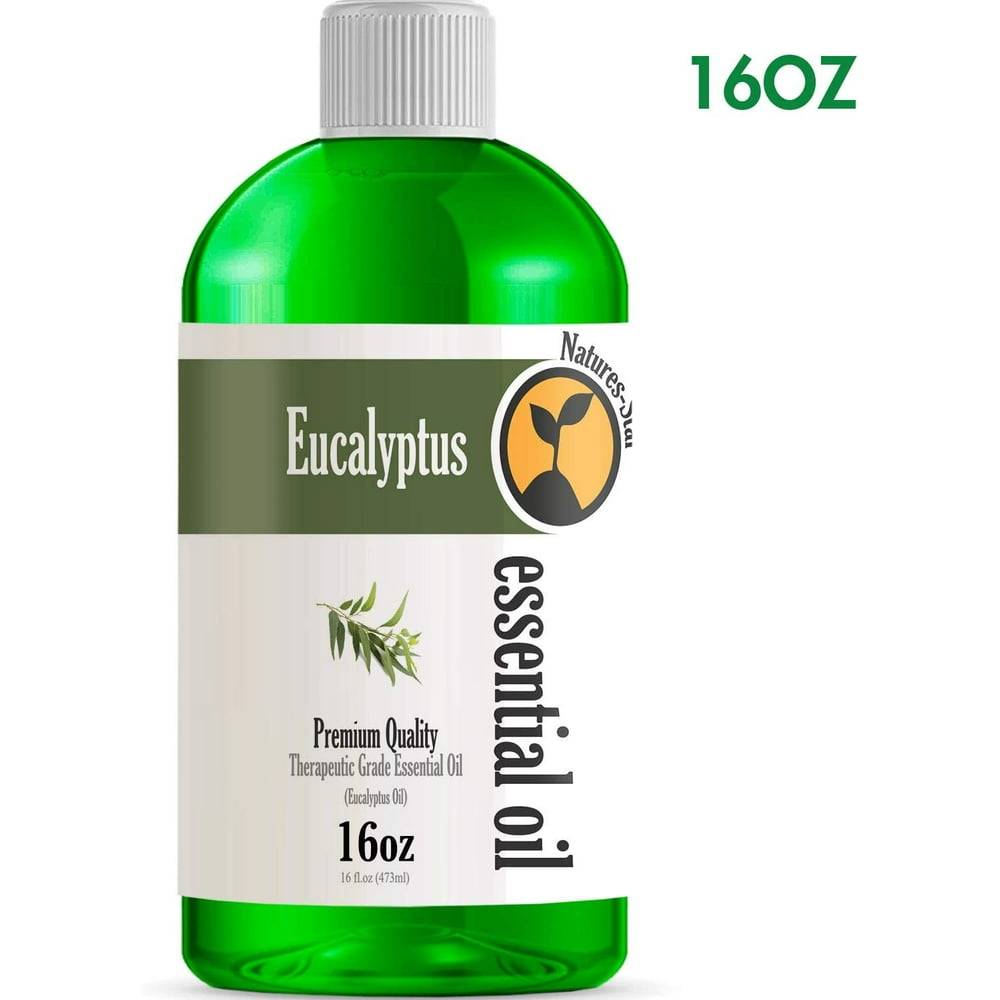 16oz Bulk Size Eucalyptus Essential Oil (16 Ounce Bottle