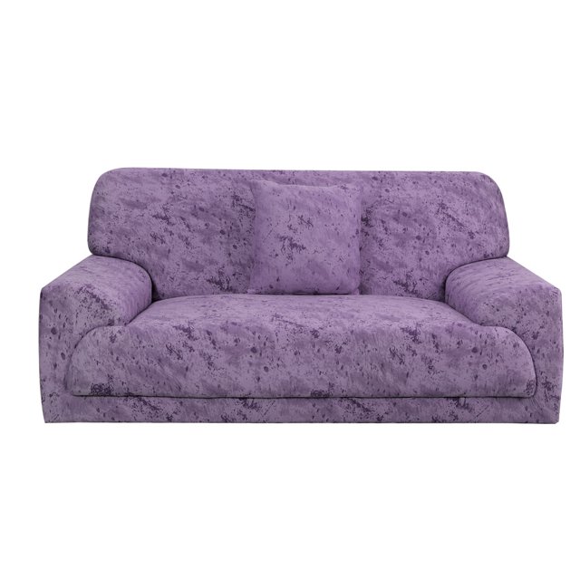 Unique Bargains Housses de Canapé 1 Pce Tissu Polyester Spandex Extensible Housse Florale