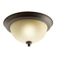 thumbnail image 4 of Kichler Lighting - Flush Mount Light - 2 light Flush Mount - with Utilitarian, 4 of 5