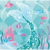 MERMAID BEVERAGE NAPKIN (16)