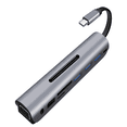 thumbnail image 1 of Hub 9 en 1 tipo C Adaptador de base multipuerto con HDMI 4K, VGA, PD tipo C, compatible con Ethernet para MacBook Adepaton 2033763, 1 of 9