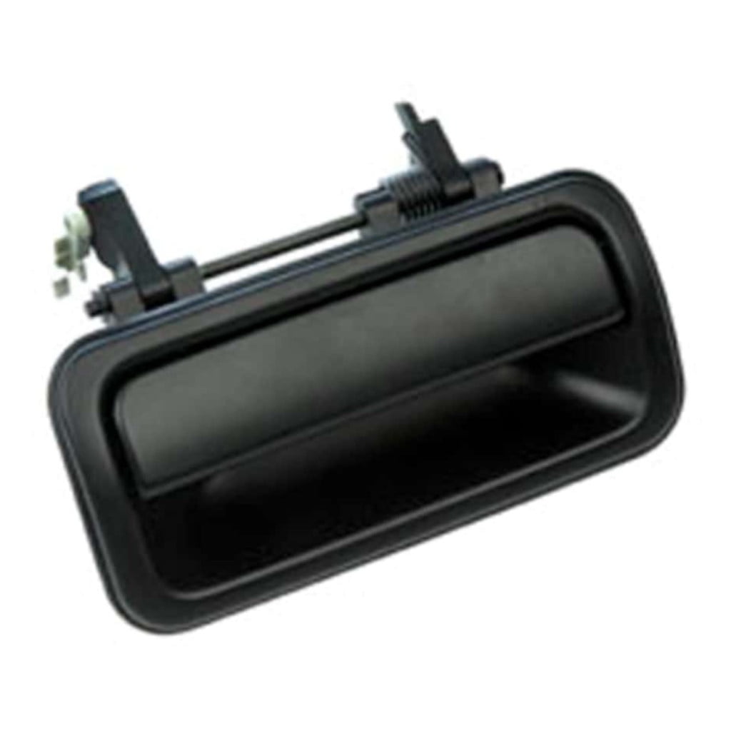KarParts360 For Isuzu Rodeo 1998-2004 Exterior Door Handle Passenger Side | Rear | Plastic | Smooth Finish | Black Color | Replacement For 8-97181-731-0