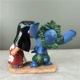 thumbnail image 4 of Figura de acción de Disney Stitch con escena de Stitch, hecha a mano en resina, para decorar la mesa de cumpleaños de los niños., 4 of 6