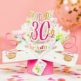 thumbnail image 4 of Pop-Up Greeting Card – 30th Birthday (Milestone Birthday), 4 of 4