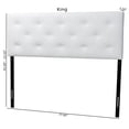 thumbnail image 5 of Baxton Studio Baltimore Faux Leather Tufted King Panel Headboard, 5 of 5